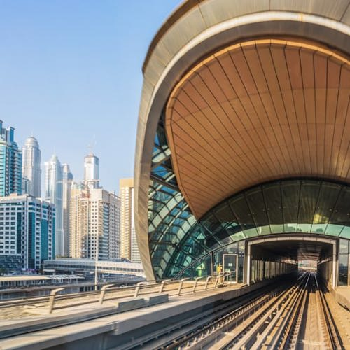 Dubai Metro Station (1)