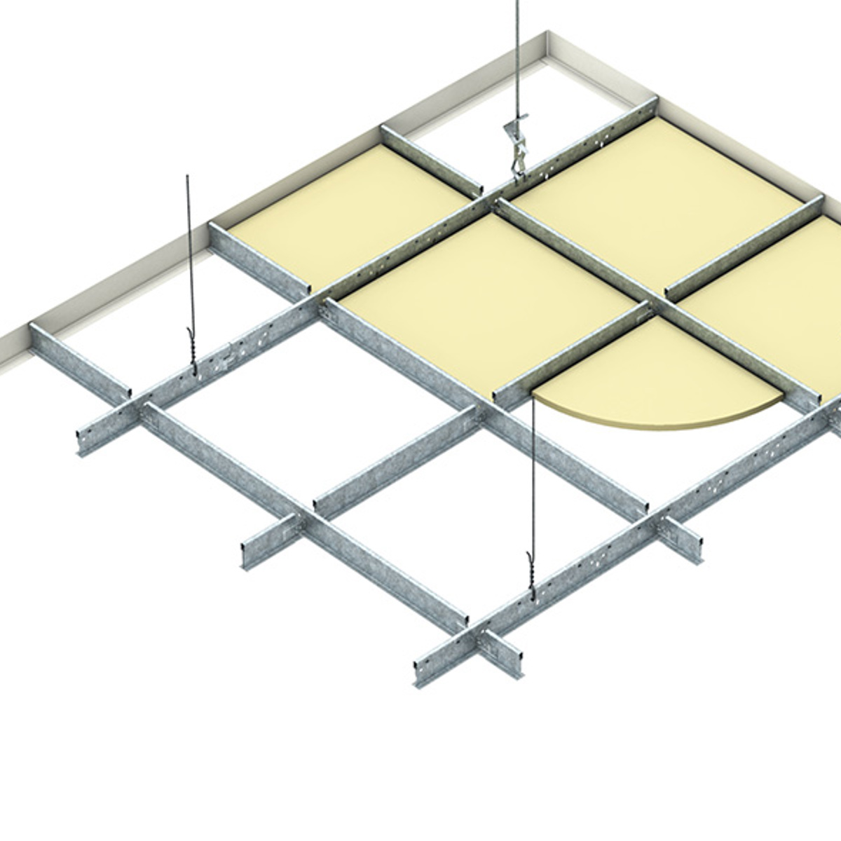 Donn Exposed Grid Ceiling System